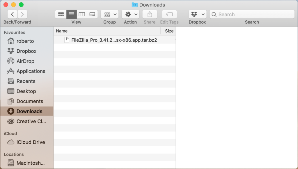 filezilla for mac 10.9